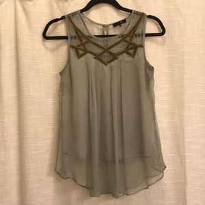 RYU WOMENS SL BLOUSE S